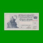 EL PROGRESO $ 5,00, BOT 1866, AÑO 1954, ESTADO SIN CIRCULAR.-