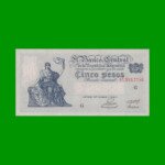 EL PROGRESO $ 5,00, BOT 1867, AÑO 1955, ESTADO SIN CIRCULAR.-