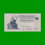 EL PROGRESO $ 5,00, BOT 1868, AÑO 1955, ESTADO EXCELENTE+ .-