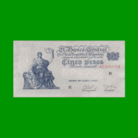EL PROGRESO $ 5,00, BOT 1870a, AÑO 1956, ESTADO EXCELENTE+ .-