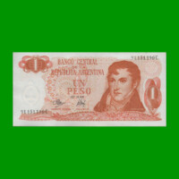 PESOS LEY 18.188 $1,00, BOT 2311, AÑO 1972, ESTADO EXCELENTE.-
