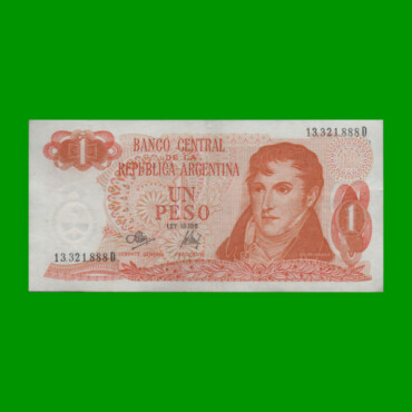 PESOS LEY 18.188 $1,00, BOT 2312, AÑO 1972, ESTADO EXCELENTE- .-