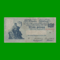 EL PROGRESO $ 10,00, BOT 1881, AÑO 1939, ESTADO MUY BUENO.-