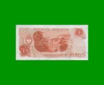 PESOS LEY 18.188 $1,00, BOT 2313, AÑO 1973, ESTADO EXCELENTE- .- - Imagen 2