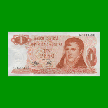PESOS LEY 18.188 $1,00, BOT 2313, AÑO 1973, ESTADO EXCELENTE- .-