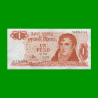 PESOS LEY 18.188 $1,00, BOT 2315, AÑO 1973, ESTADO EXCELENTE+ .-