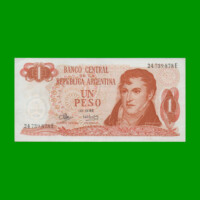 PESOS LEY 18.188 $1,00, BOT 2316, AÑO 1973, ESTADO EXCELENTE.-