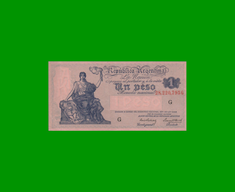 EL PROGRESO $ 1,00, BOT 1814, AÑO 1936, ESTADO EXCELENTE.-