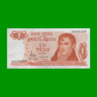 PESOS LEY 18.188 $1,00, BOT 2302, AÑO 1970, ESTADO EXCELENTE+ .-