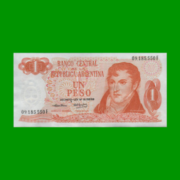 PESOS LEY 18.188 $1,00, BOT 2319a, AÑO 1974, ESTADO EXCELENTE.-