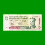 BONO DE LA RIOJA $5,00 SERIE A, EC 361, AÑO 2001, ESTADO MUY BUENO.-