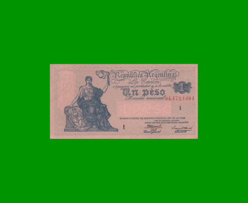 EL PROGRESO $ 1,00, BOT 1824, AÑO 1943, ESTADO EXCELENTE+ .-