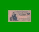 EL PROGRESO $ 1,00, BOT 1826, AÑO 1944, ESTADO EXCELENTE.-