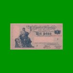 EL PROGRESO $ 1,00, BOT 1827, AÑO 1945, ESTADO EXCELENTE.-