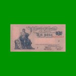 EL PROGRESO $ 1,00, BOT 1827, AÑO 1945, ESTADO EXCELENTE+ .-