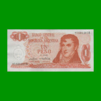 PESOS LEY 18.188 $1,00, BOT 2305, AÑO 1971, ESTADO EXCELENTE- .-