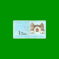 BONO RED NACIONAL DE TRUEQUE CORDOBA, 1 CREDITO, MG 1782, ESTADO MUY BUENO.-