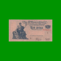 EL PROGRESO $ 1,00, BOT 1836, AÑO 1949, ESTADO MUY BUENO.-