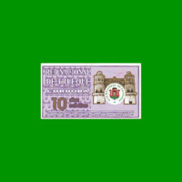 BONO RED NACIONAL DE TRUEQUE CORDOBA, 10 CREDITOS, MG 1785b, ESTADO EXCELENTE+ .-