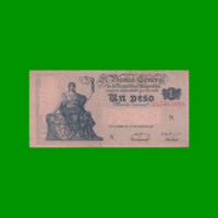 EL PROGRESO $ 1,00, BOT 1841, AÑO 1951, ESTADO MUY BUENO.-