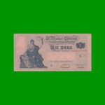 EL PROGRESO $ 1,00, BOT 1841, AÑO 1951, ESTADO MUY BUENO+ .-