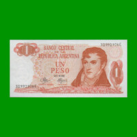 PESOS LEY 18.188 $1,00, BOT 2309, AÑO 1972, ESTADO EXCELENTE.-