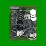 BOLSA DE (50) MONEDAS DE BRASIL, R$ 0,50, AÑO 2021, ESTADO NUEVAS.-