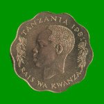MONEDA DE TANZANIA 10 SANTI, AÑO 1981, ESTADO NUEVA.- - Imagen 2