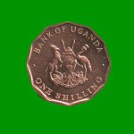 MONEDA DE UGANDA 1 CHELIN, AÑO 1987, ESTADO NUEVA.- - Imagen 2