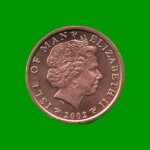 MONEDA DE ISLA DE MAN 1 PENIQUE, AÑO 2002, ESTADO NUEVA.- - Imagen 2