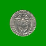 MONEDA DE PANAMA 1/10 BALBOA, AÑO 1970, ESTADO USADA.- - Imagen 2