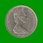 MONEDA DE NUEVA ZELANDA 10 CENTIMOS, AÑO 1967, ESTADO USADA.- - Imagen 2