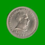 MONEDA DE URUGUAY 10 CENTECIMOS, AÑO 1959, ESTADO USADA.- - Imagen 2