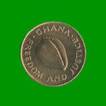 MONEDA DE GHANA 1 CEDI, AÑO 1984, ESTADO NUEVA.- - Imagen 2