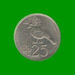MONEDA DE INDONESIA 25 RUPIAS, AÑO 1971, ESTADO USADA.- - Imagen 2