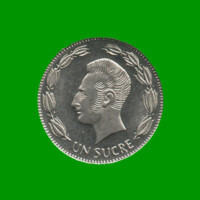 MONEDA DE ECUADOR 1 SUCRE, AÑO 1988, ESTADO NUEVA.-