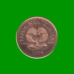 MONEDA DE PAPUA NUEVA GUINEA 1 TOEA, AÑO 2004, ESTADO NUEVA.- - Imagen 2