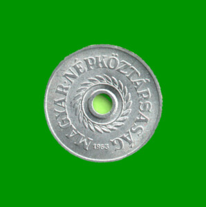 MONEDA DE HUNGRIA 2 FILLER, AÑO 1963, ESTADO NUEVA.-