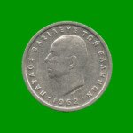 MONEDA DE GRECIA 1 DRACMA, AÑO 1962, ESTADO USADA.- - Imagen 2
