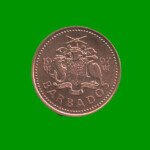 MONEDA DE BARBADOS 1 CENTIMO, AÑO 1997, ESTADO NUEVA.- - Imagen 2