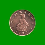 MONEDA DE ZIMBABWE 1 CENTIMO, AÑO 1997, ESTADO NUEVA.- - Imagen 2