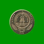 MONEDA DE CABO VERDE 1 ESCUDO, AÑO 1994, ESTADO NUEVA.-
