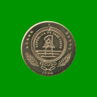 MONEDA DE CABO VERDE 1 ESCUDO, AÑO 1994, ESTADO NUEVA.-