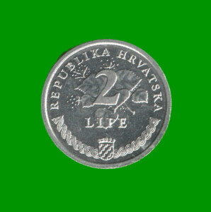 MONEDA DE CROACIA 2 LIPA, AÑO 1999, ESTADO NUEVA.-