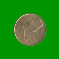 MONEDA DE VANUATU 1 VATU, AÑO 1990, ESTADO NUEVA.-
