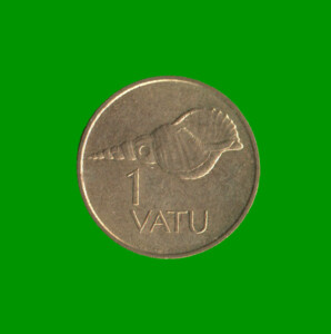 MONEDA DE VANUATU 1 VATU, AÑO 1990, ESTADO NUEVA.-