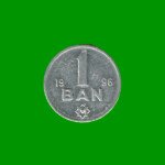 MONEDA DE MOLDAVIA 1 BAN, AÑO 1996, ESTADO NUEVA.-
