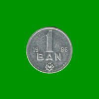 MONEDA DE MOLDAVIA 1 BAN, AÑO 1996, ESTADO NUEVA.-