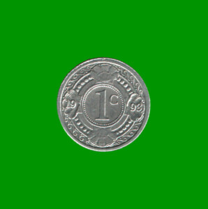 MONEDA DE ANTILLAS HOLANDESAS 1 CENTIMO, AÑO 1993, ESTADO NUEVA.-