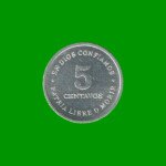 MONEDA DE NICARAGUA 5 CENTAVOS, AÑO 1987, ESTADO USADA.-